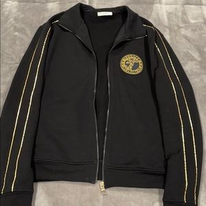 Versace track zip up